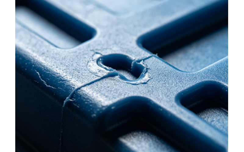 In-mold Cutting Structure to Eliminate Gate Residue